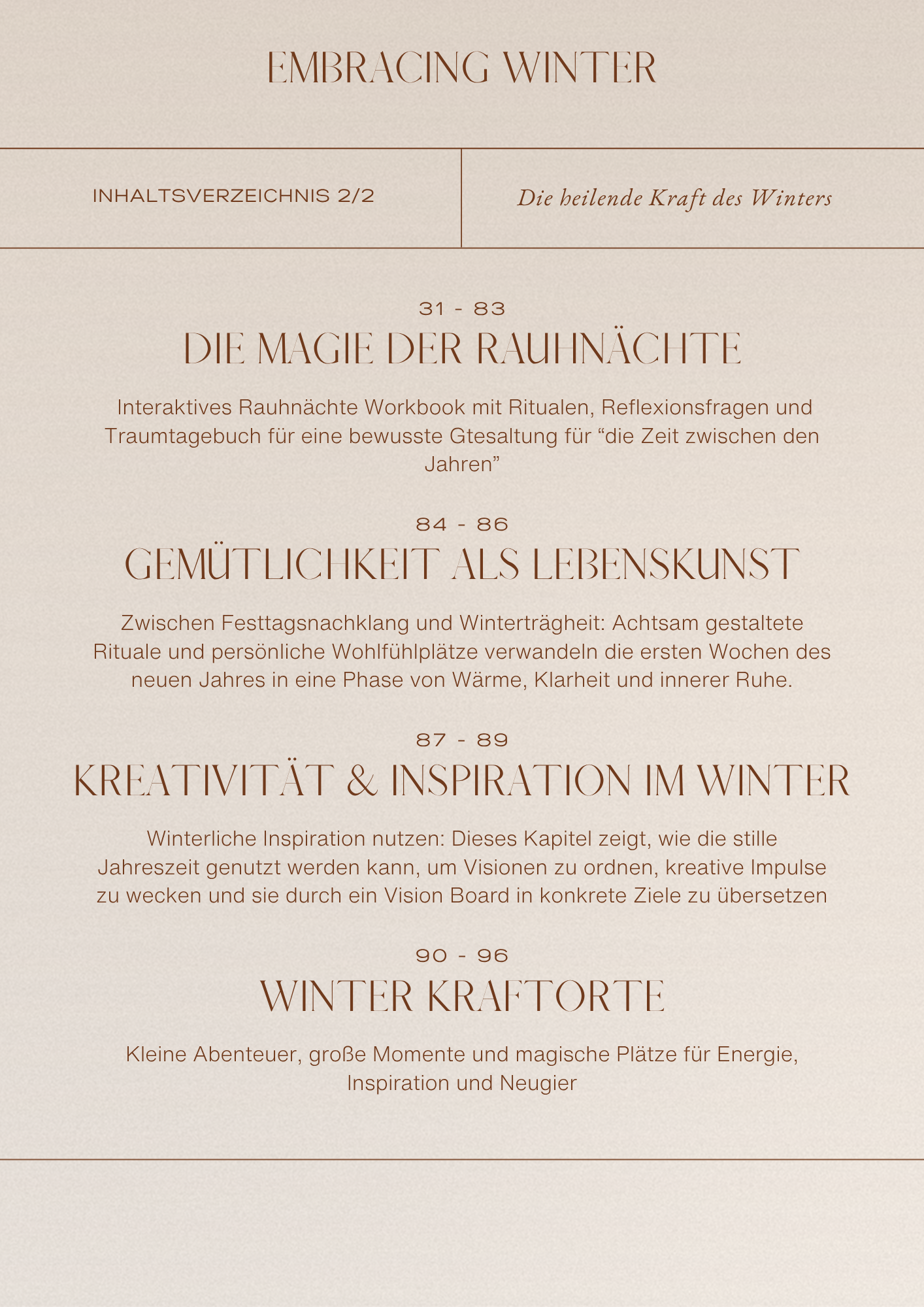 Die heilende Kraft des Winters (Ebook, PDF)